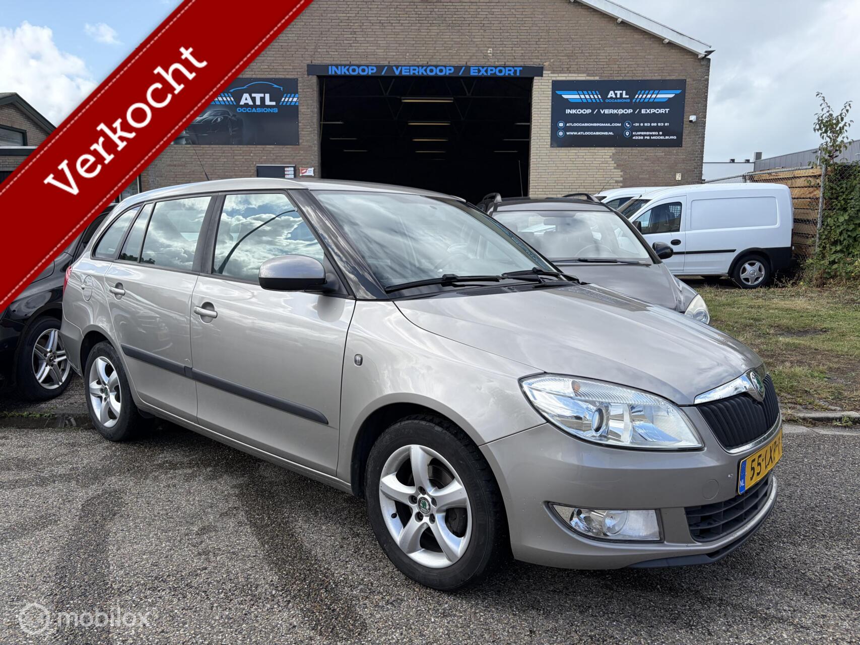 Skoda Fabia 1.2 TDI Greenline 2010 - voorkant