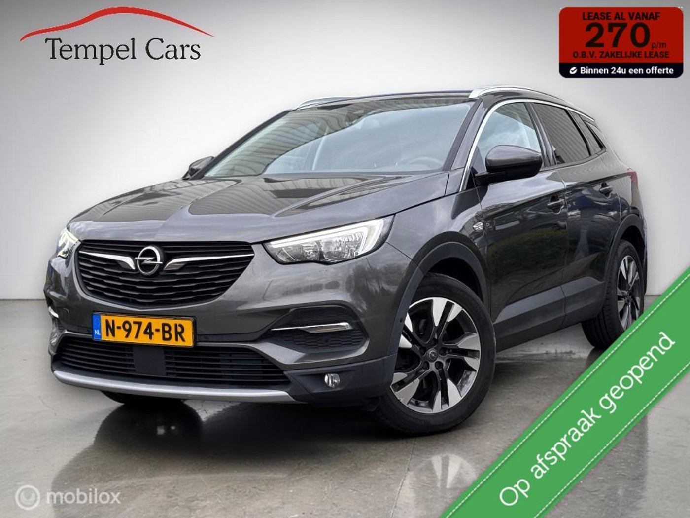 Opel Grandland X 1.2 Turbo Innovation| Camera| Clima 2019 - voorkant