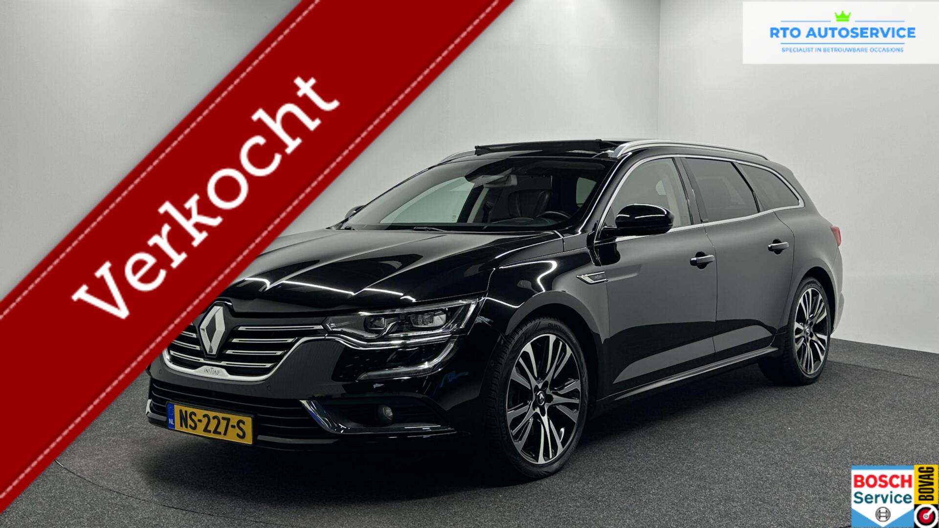 Renault Talisman 1.6 TCe Initiale Paris LEER PANO TREKHAAK. 2017 - voorkant