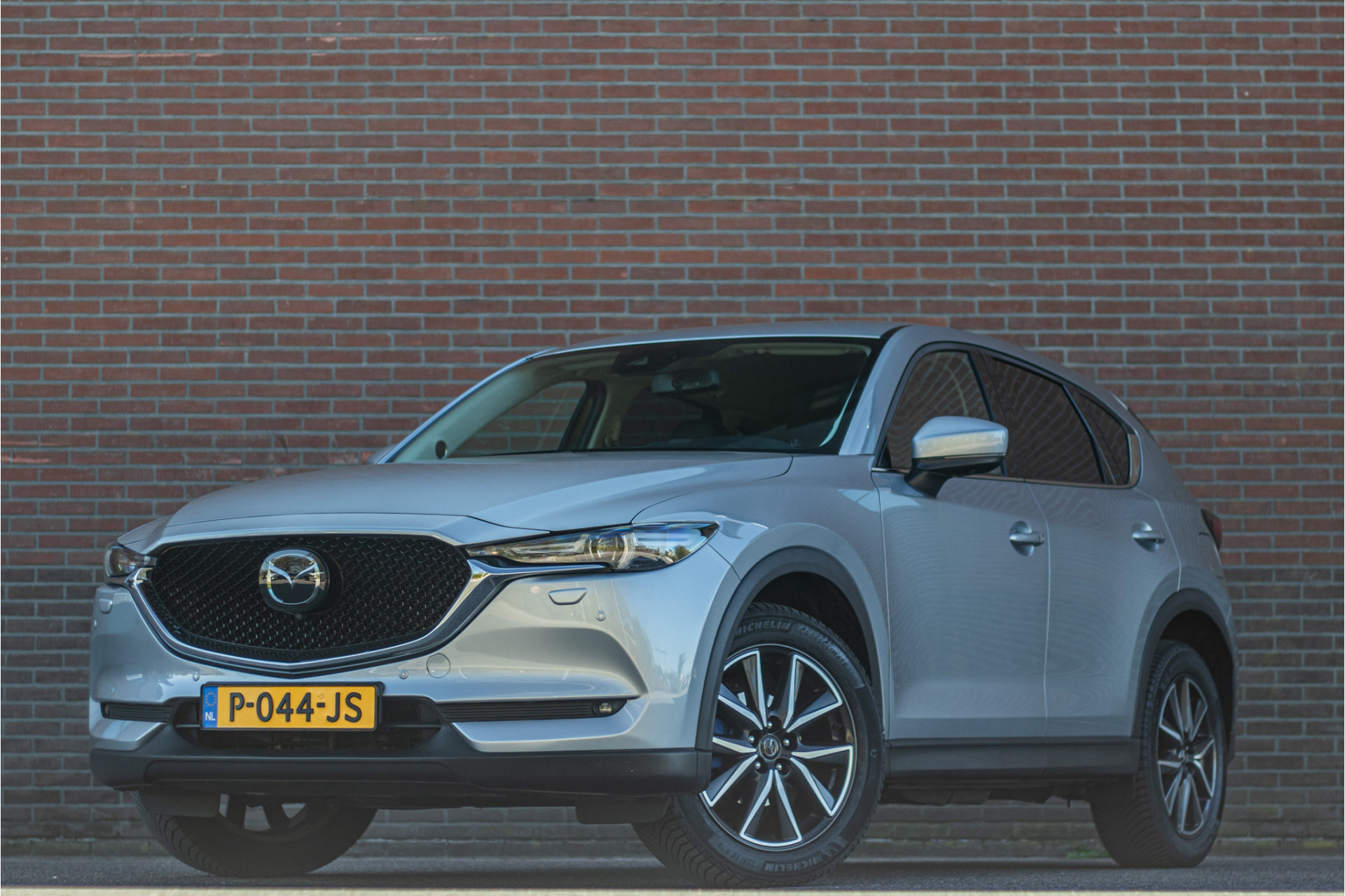 Mazda Mazda Cx-5 2.5 SkyActiv-G Exclusive-Line 4WD, 360 Camera, Adaptive Cruise, Trekhaak, Leder, Head-up, Memory, Stoel & Stuurverwarming. 2018 - voorkant