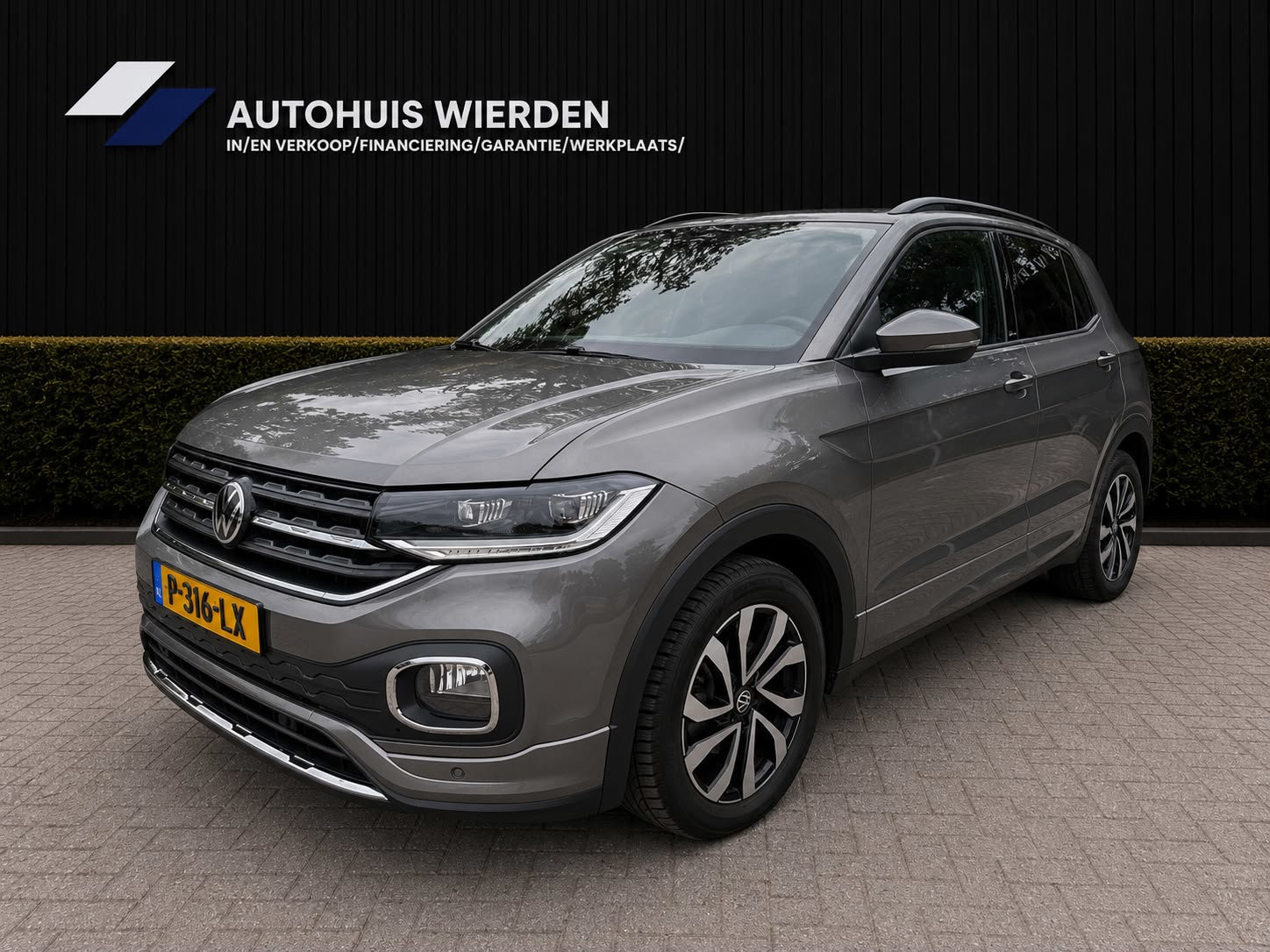 Volkswagen T-cross 1.0 TSI R-Line DSG Virtual/Voll/1ste-eigenaar 2022 - voorkant