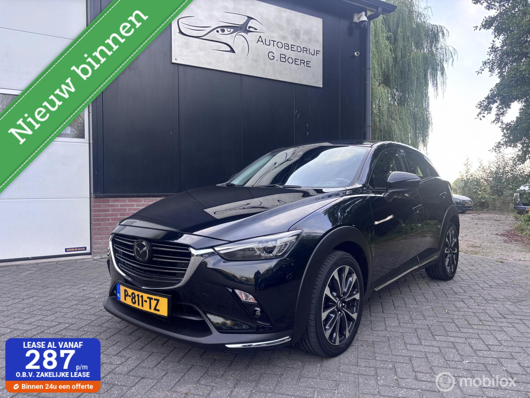 Mazda Mazda Cx-3 2.0 SkyActiv-G 120 GT-M|Carplay|Trekhaak|Headup 2019 - voorkant