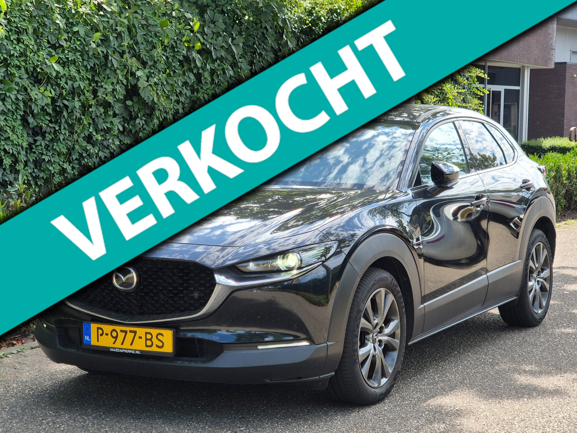 Mazda Mazda Cx-30 2.0 LUXURY e-SkyActiv-X M Hybrid Luxury BOSE Geluid 1e Eigenaar NL NAP Navi Dode hoek Trekhaak volle optielijst 2022 - voorkant