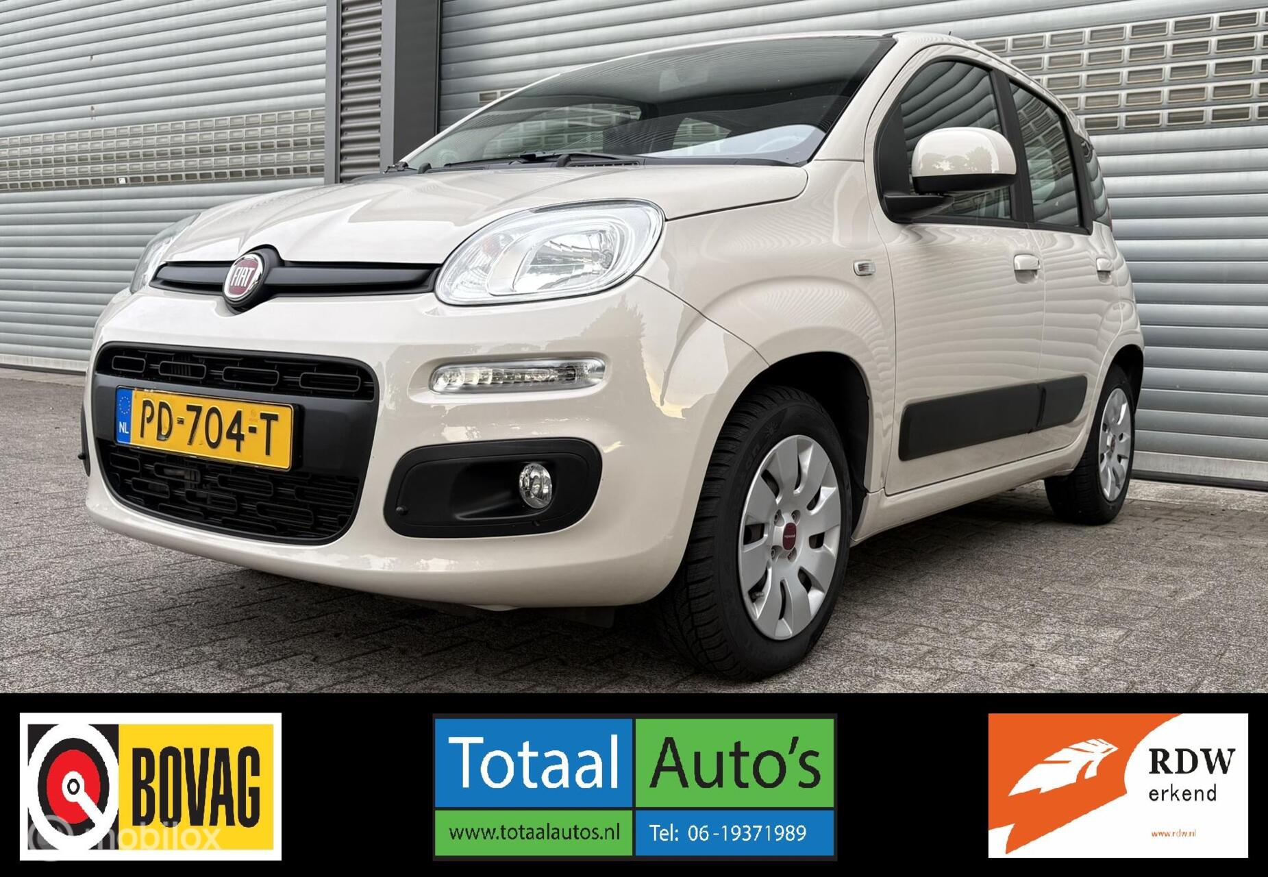 Fiat Panda 0.9 TwinAir Lounge*NIEUWSTAAT*AIRCO*P-SENS*1E EIG 2017 - voorkant