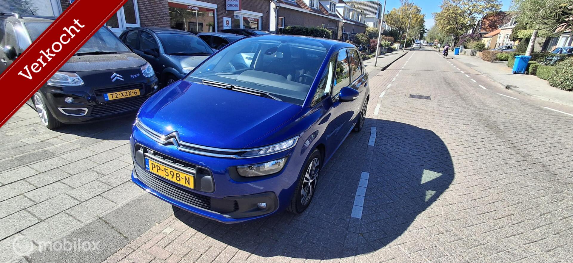 Citroen C4 Picasso 1.2 PureTech Shine, AUTOMAAT! 2017 - voorkant