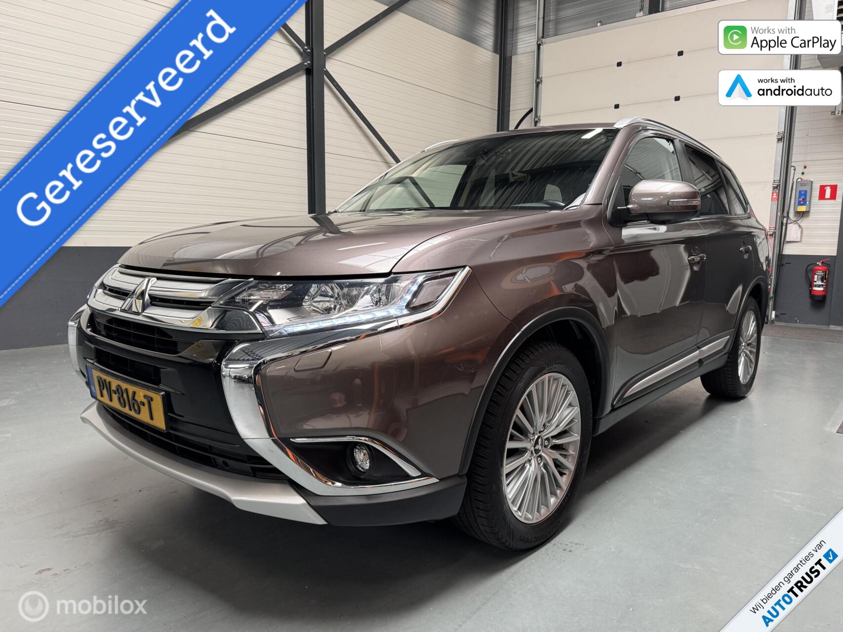 Mitsubishi Mitsubishi Outlander 2.0 Connect Pro Veel opties!|Trekhaak 2017 - voorkant