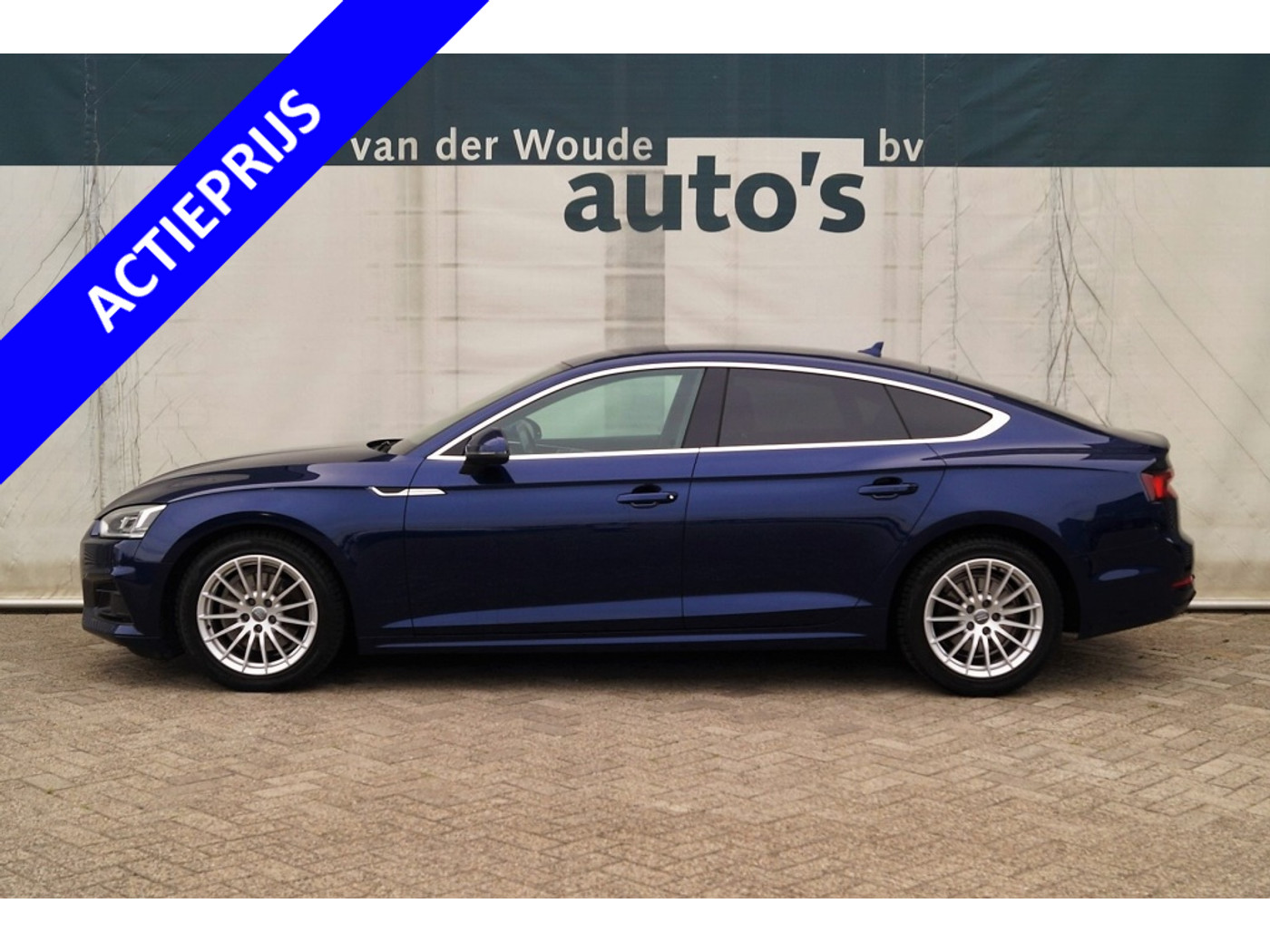 Audi A5 Sportback Sportback 35 TDI 150pk S-tronic Pro Line -LEER-XENON- 2019 - voorkant