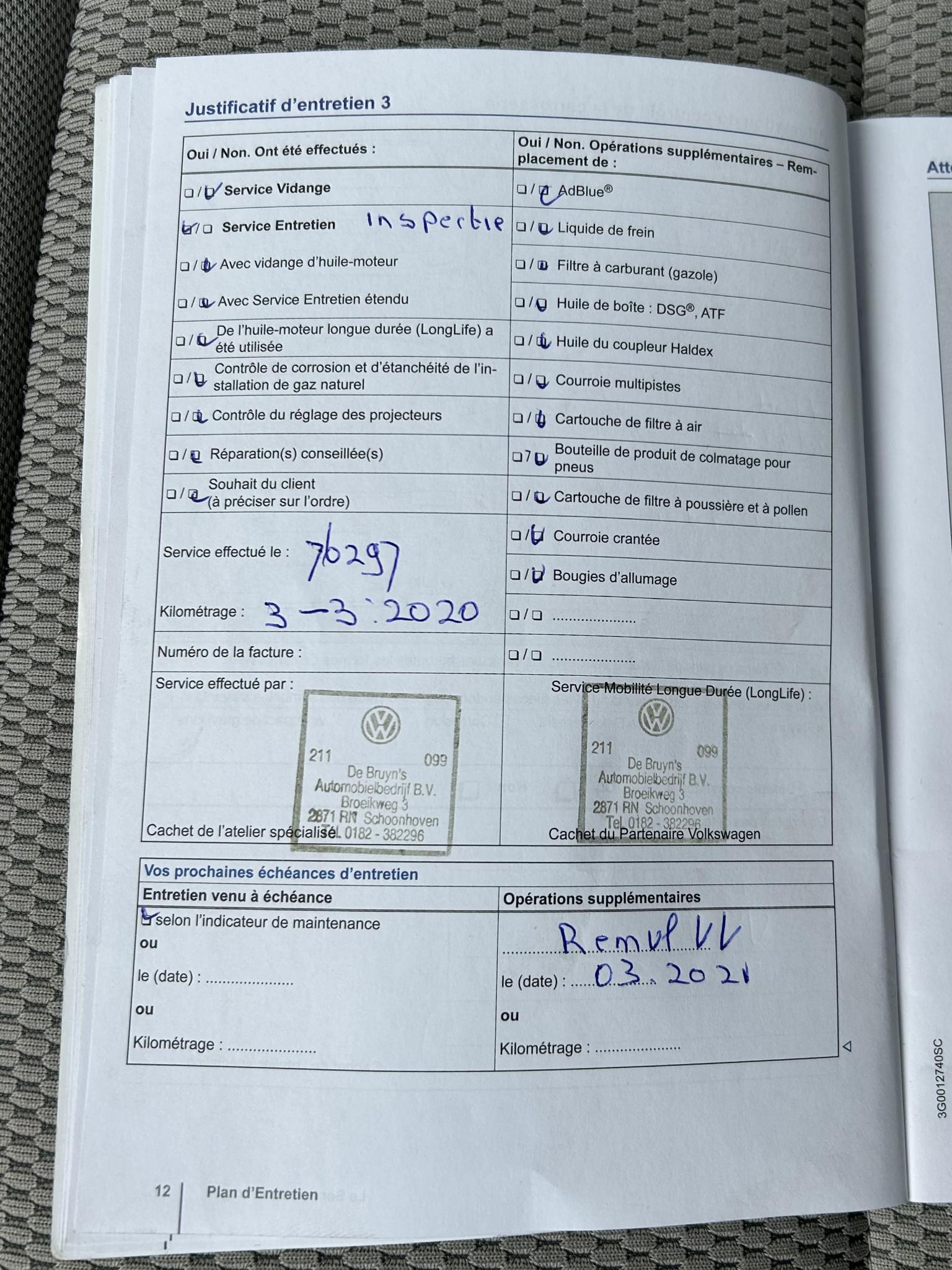 Foto van Volkswagen Golf Sportsvan