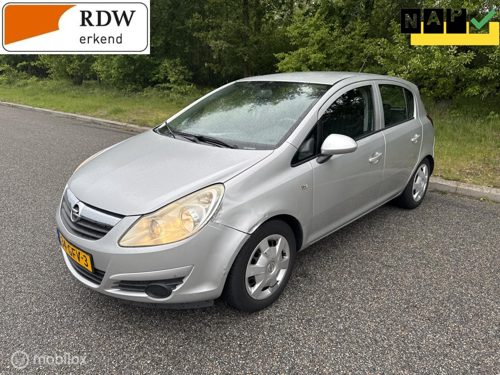 Opel Corsa 1.2-16V Business 2008 - voorkant