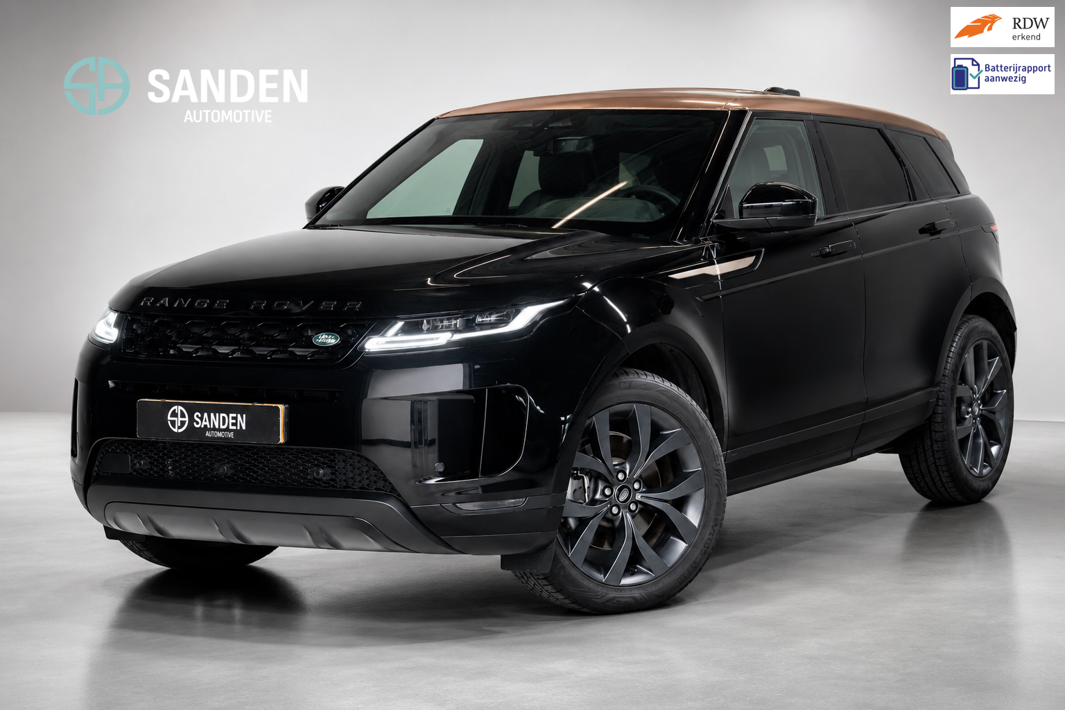Land Rover Range Rover Evoque 1.5 P300e AWD R-Dynamic SE|Bronze Collection|Automaat|Leder|LED|Camera|Winterpakket|Sfeerverlichting 2023 - voorkant