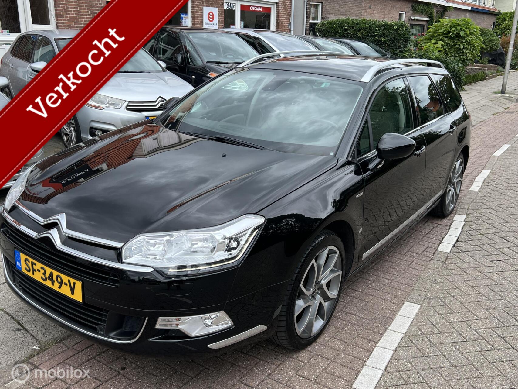 Citroen C5 1.6 THP Exclusive, AUTOMAAT 6 BAK , LEER. 2015 - voorkant