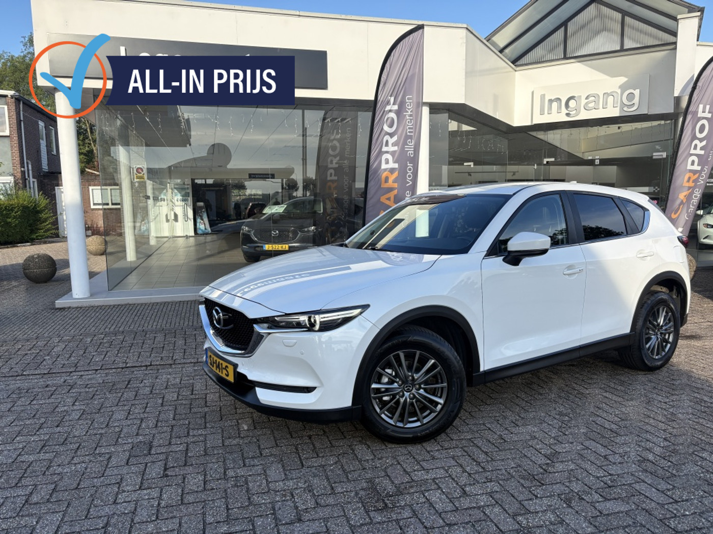 Mazda Mazda Cx-5 2.0 SAG 165 SkL GT Leer BOSE Trekhaak 2018 - voorkant