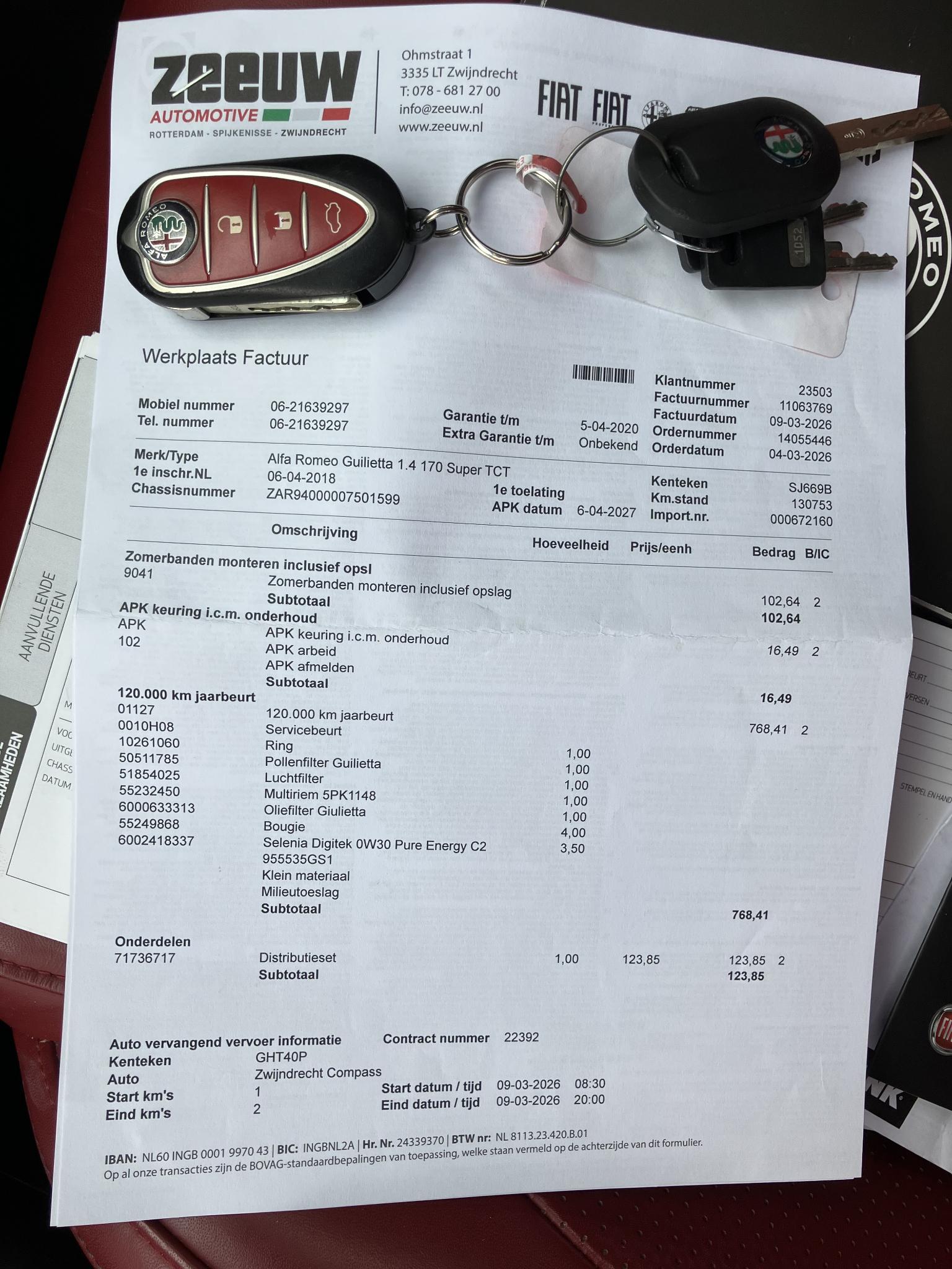 Foto van Alfa Romeo Alfa Giulietta