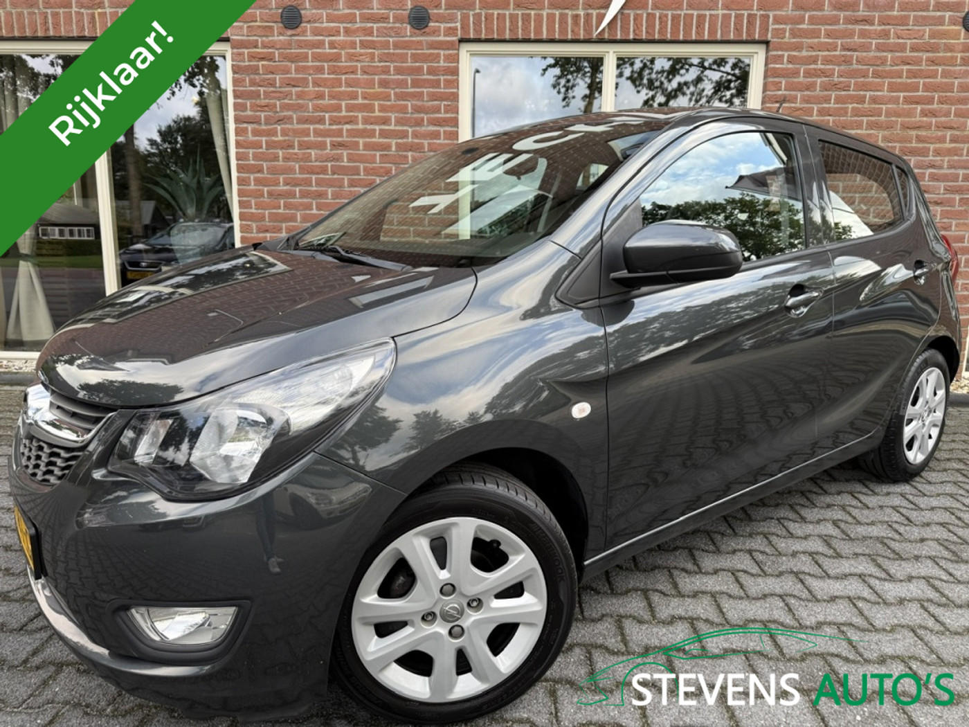 Opel Karl / Viva 1.0 ecoFLEX Edition RIJKLAAR / AIRCO/ CRUISE / ELEK.RAMEN 2018 - voorkant