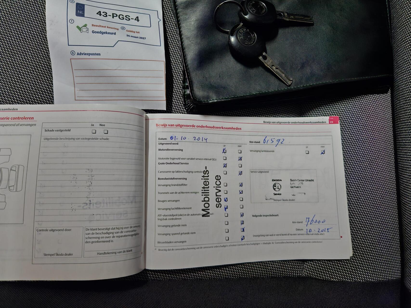 Foto van Skoda Fabia
