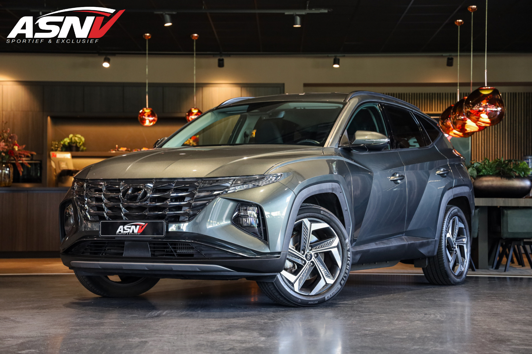 Hyundai Tucson 1.6 T-GDI PHEV Executive Plus 4WD, 252 PK, Camera, LED, Stoel/Stuur/Verwarming, DAB, Krell/Audio, 55DKM, 2024!! 2024 - voorkant