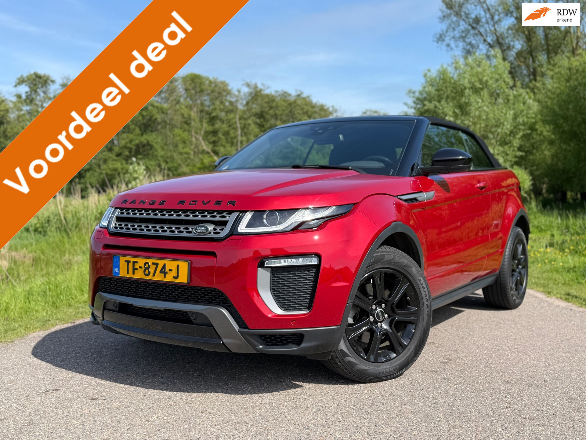 Land Rover Range Rover Evoque 2.0 TD4 SE Dynamic / Automaat / Camera / Leder / Cruise Control / Stoelverwarming / 2018 - voorkant