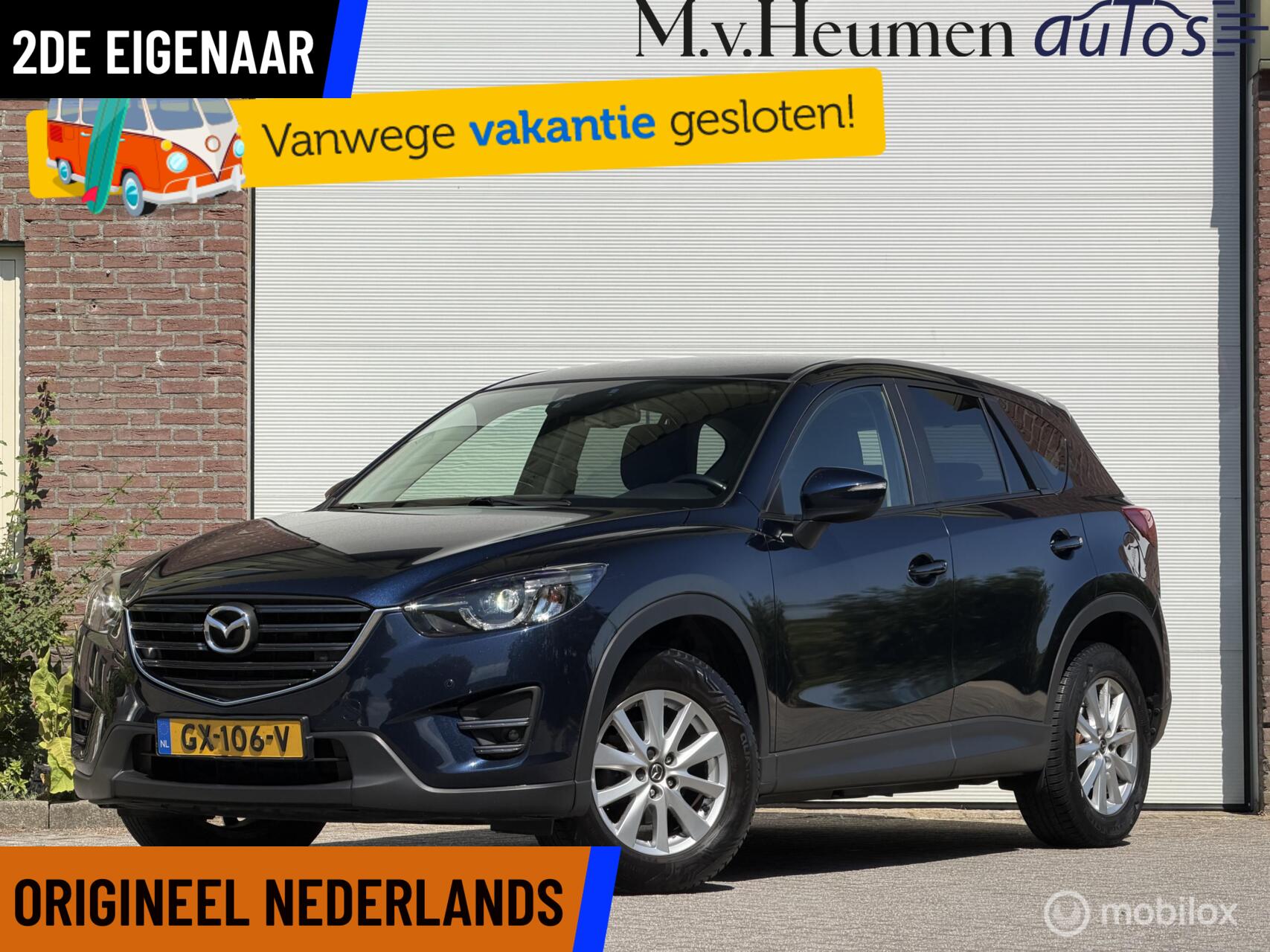 Mazda Mazda Cx-5 2.0 SkyActiv-G 165 ORG NED 2DE EIG 2015 - voorkant