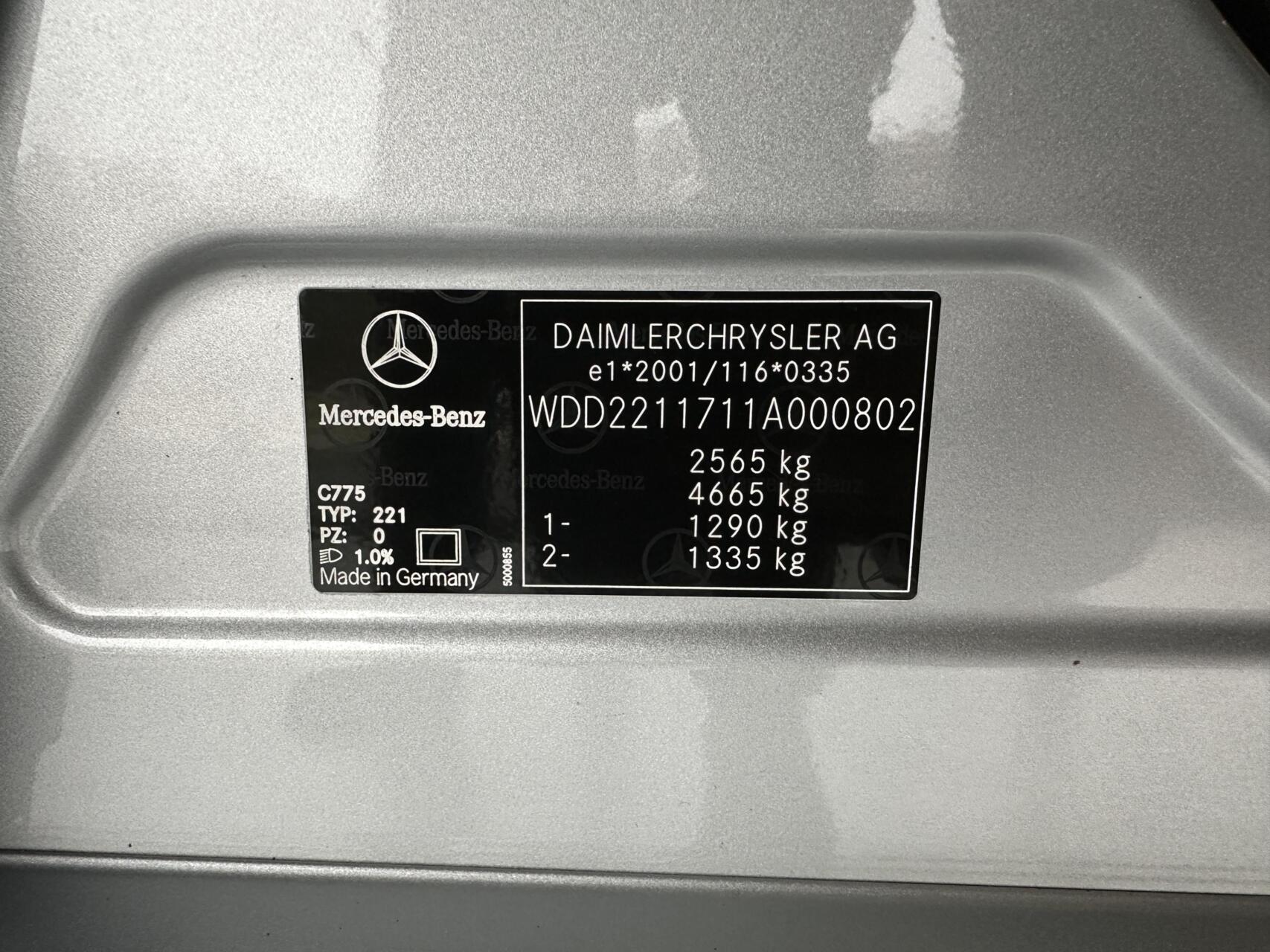 Foto van Mercedes-Benz S 500