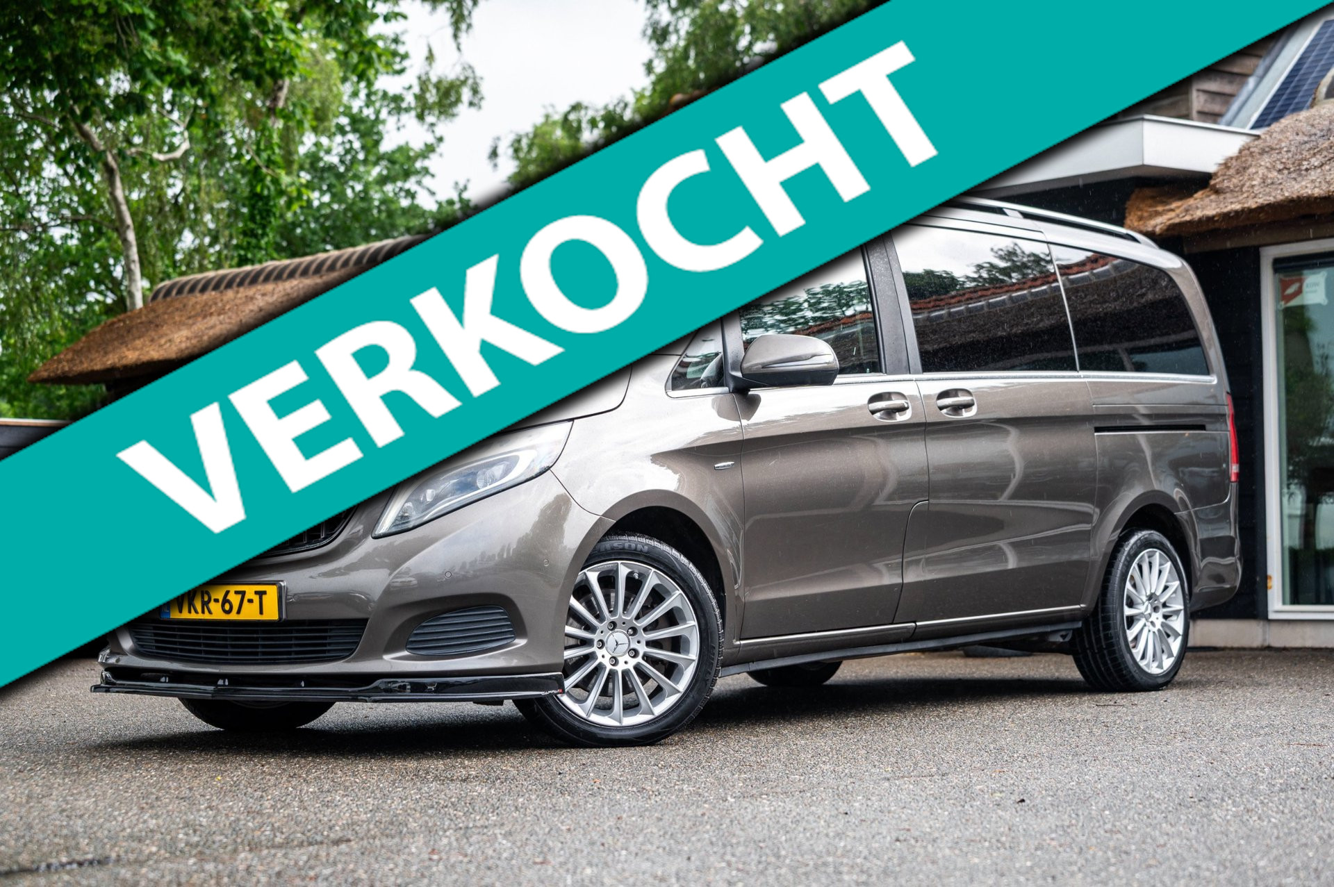 Mercedes-Benz V-klasse 250d Lang DC I Leder I Burnmester I vol opties I standkachel I 2016 - voorkant