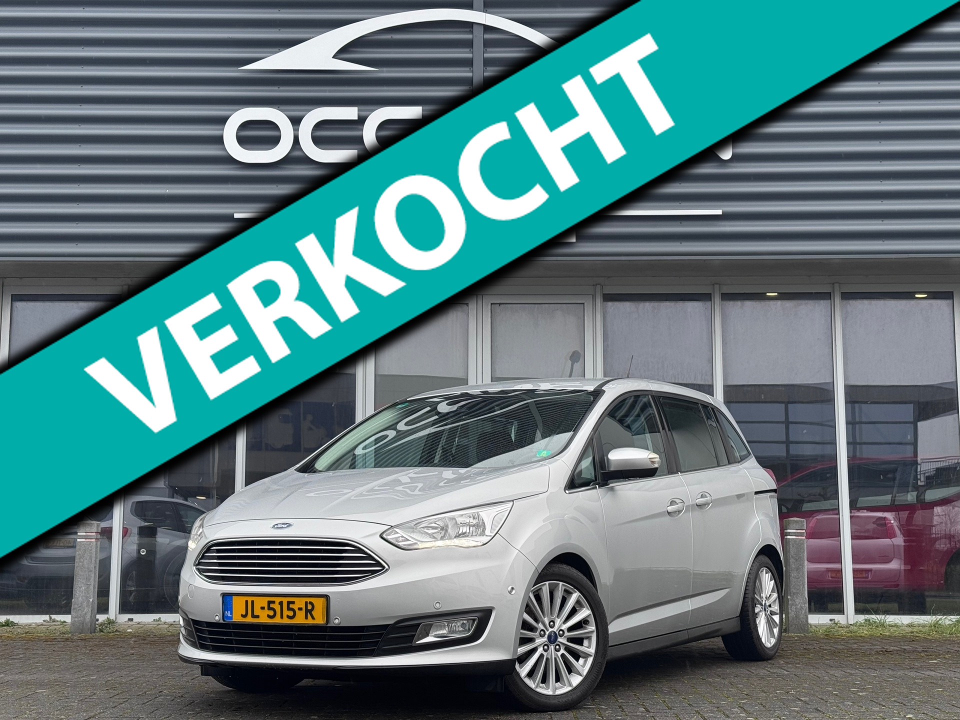 Ford Grand C-max 1.5 Titanium | Automaat | Navi | Parkeersensoren 2016 - voorkant