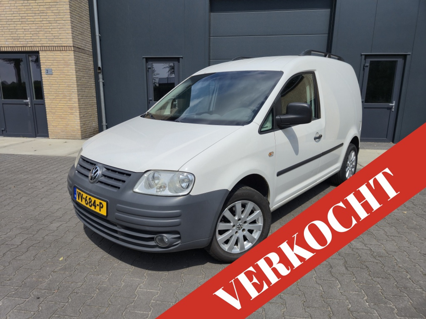 Volkswagen Caddy 1.6 | Benzine | Marge | Trekhaak 2008 - voorkant