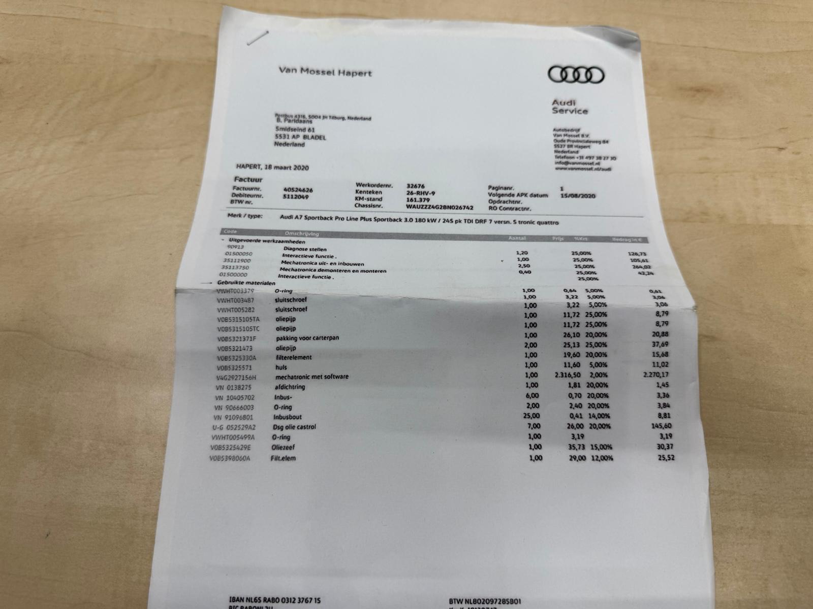 Foto van Audi Audi A7