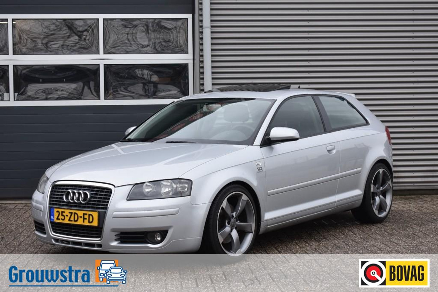 Audi Audi A3 2.0 TDI ATTR. BNS / PANO DAK / CLIMA / PDC / 100% ONDERHOUDEN 2008 - voorkant