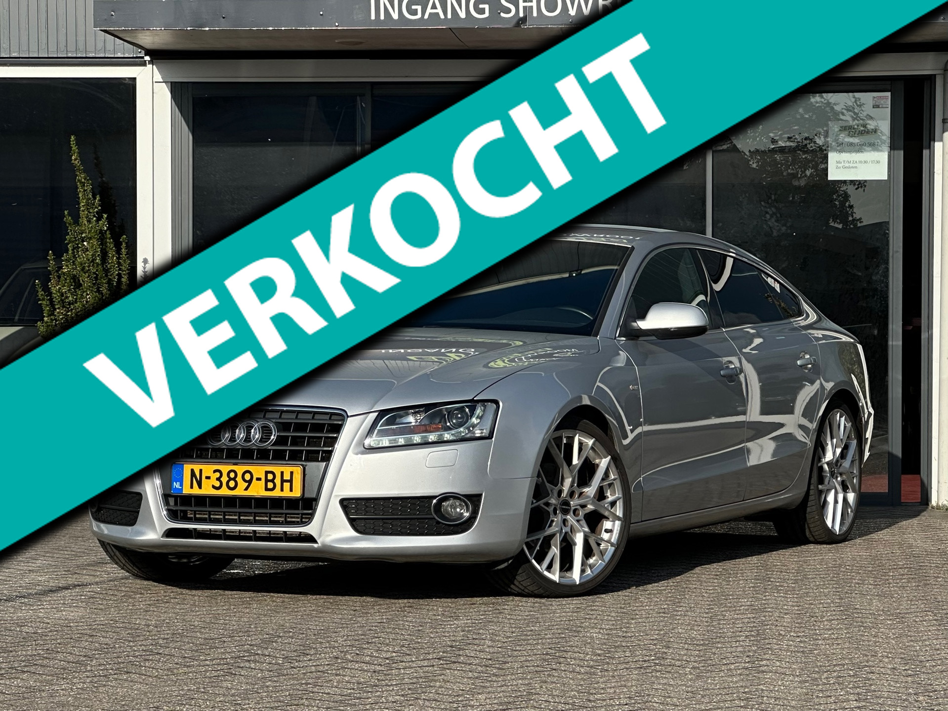 Audi A5 2.0 TFSI quattro Pro Line S - 211PK I AUTOMAAT I Airco I Sport velgen 20 inch I LED I Nwe APK 12-2026 2011 - voorkant