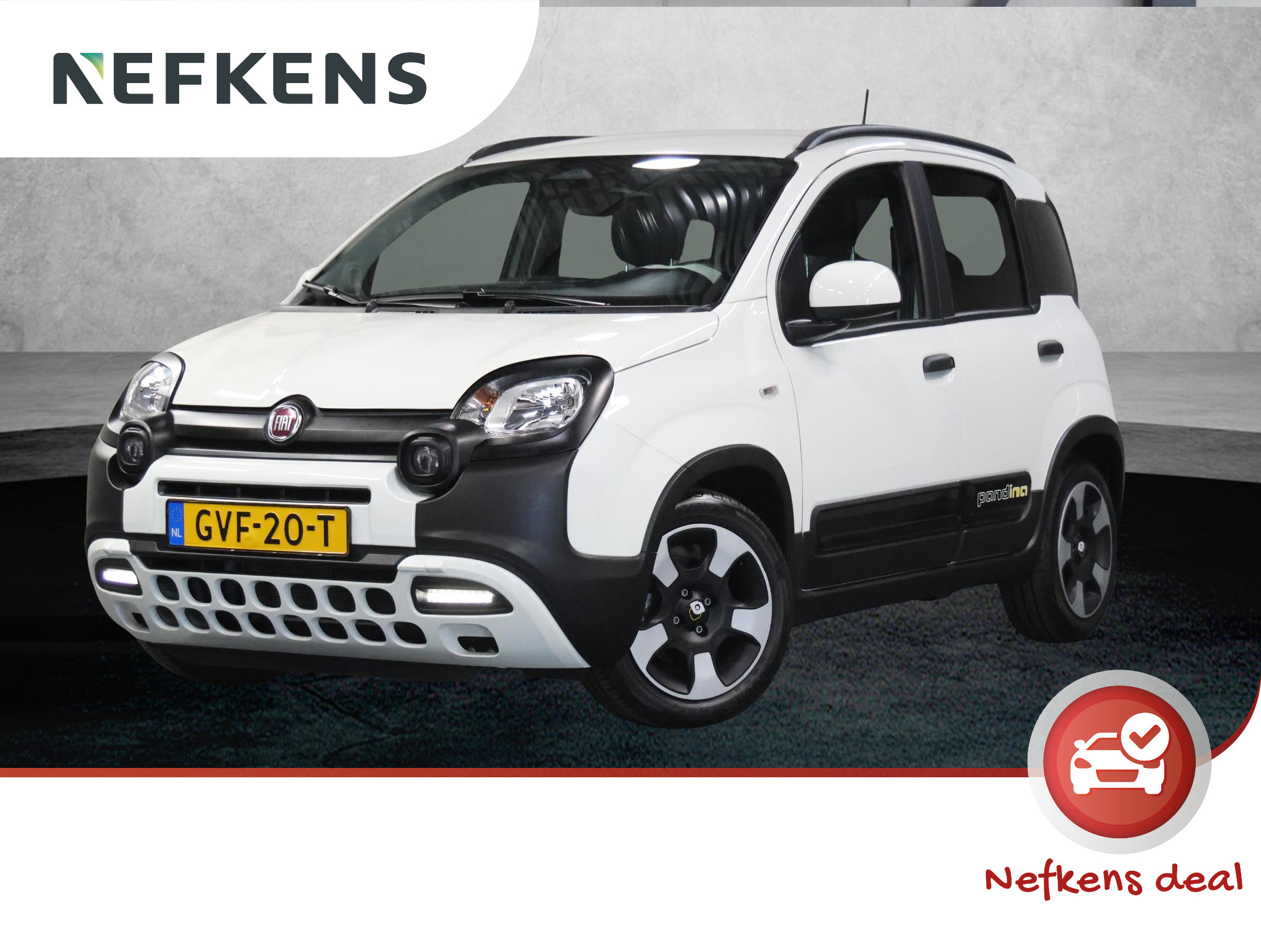 Fiat Panda 1.0 Hybrid Pandina 2024 - voorkant