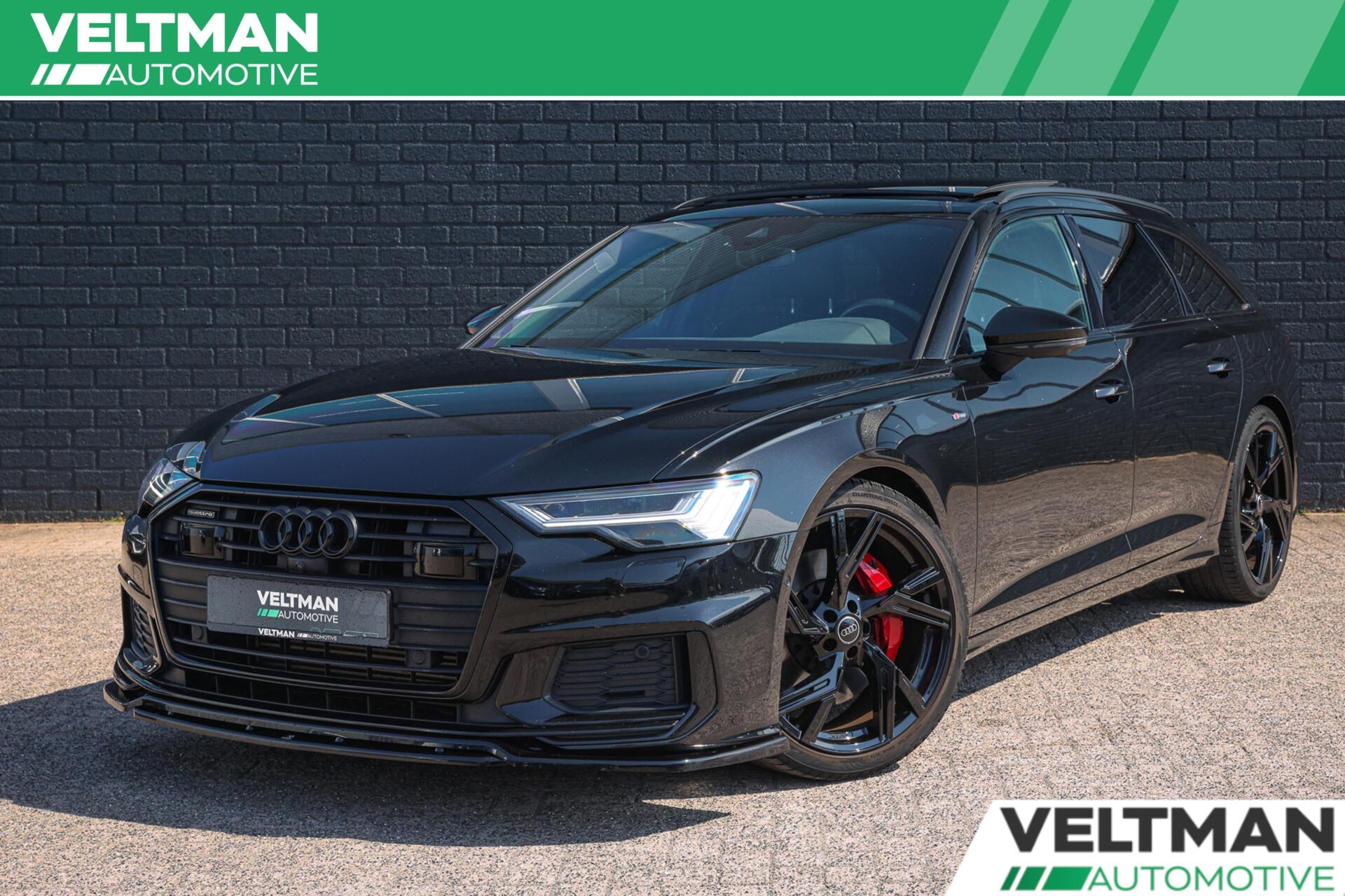 Audi A6 Avant 55 TFSI E 55 TFSI e quattro Competition S-LINE PANO TREKHAAK B&O 21INCH ACC 2021 - voorkant