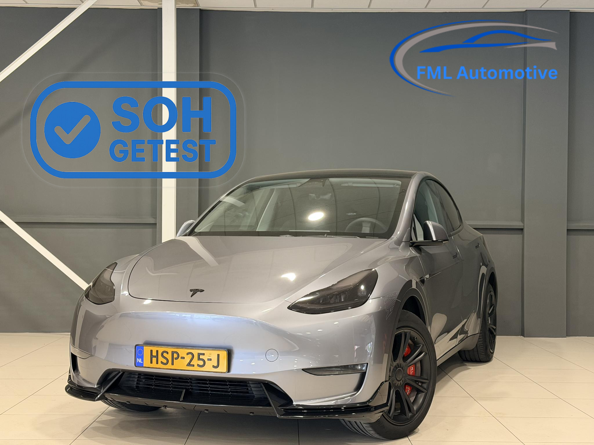 Tesla Model Y Long Range AWD 75kWh 2023 - voorkant