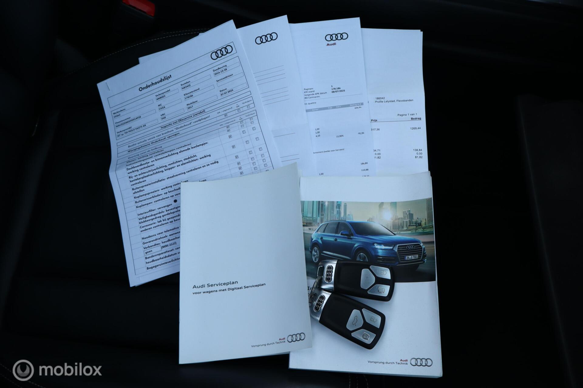 Foto van Audi Q7 E-tron