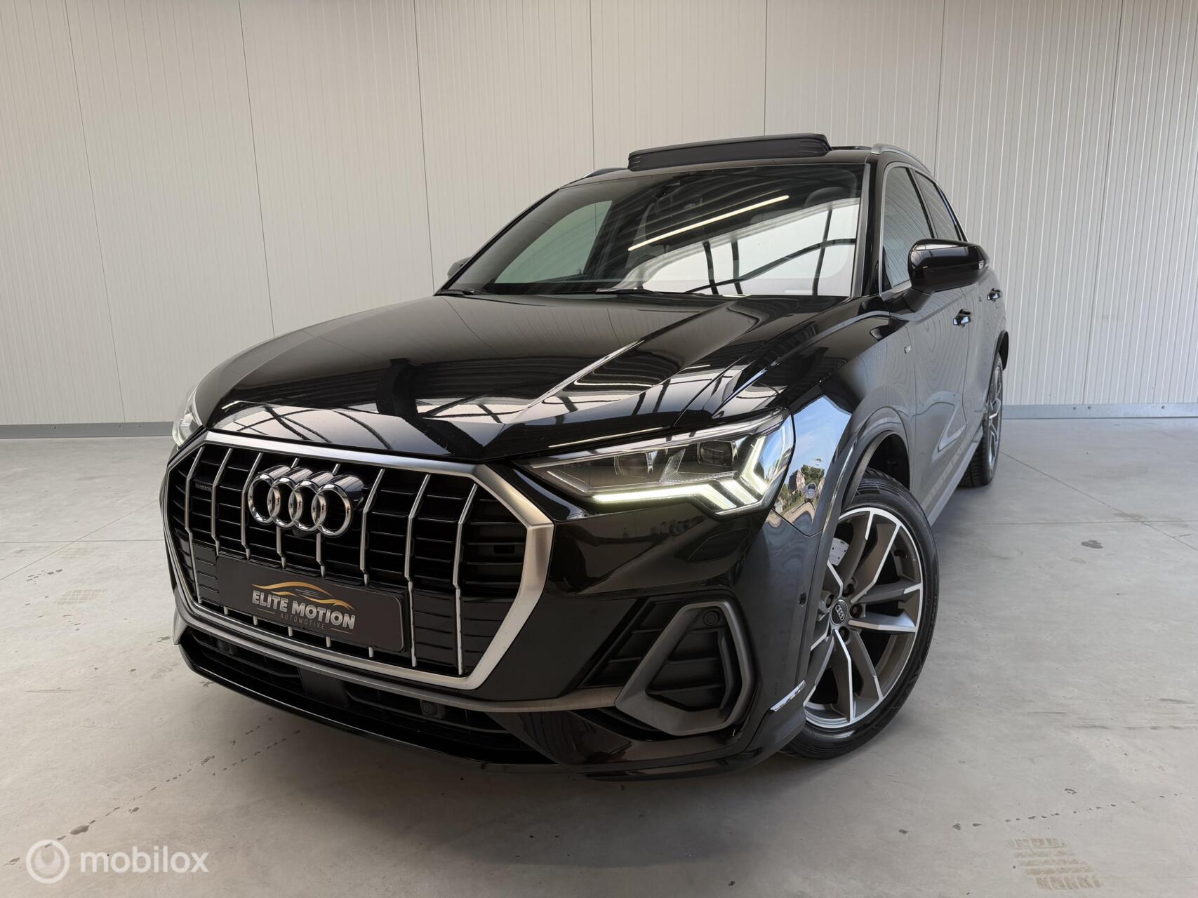 Audi Q3 40 TFSI Quatrro S-tronic 190 PK | 3x S line | 360Cam 2019 - voorkant