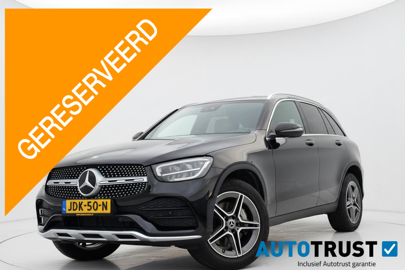 Mercedes-Benz GLC 300 E 4Matic 300e PHEV 4MATIC AMG-STYLING TREKHAAK CRUISE NAV 2020 - voorkant