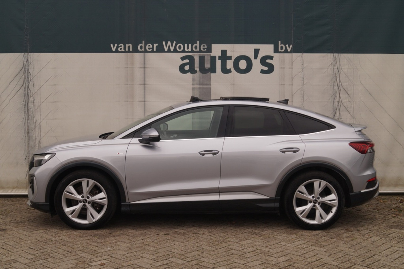Audi Q4 Sportback 40 E-tron 40 S-Line Edition 77kWh -SOH95%-PANO-ECC-NAVI-PDC- 2022 - voorkant