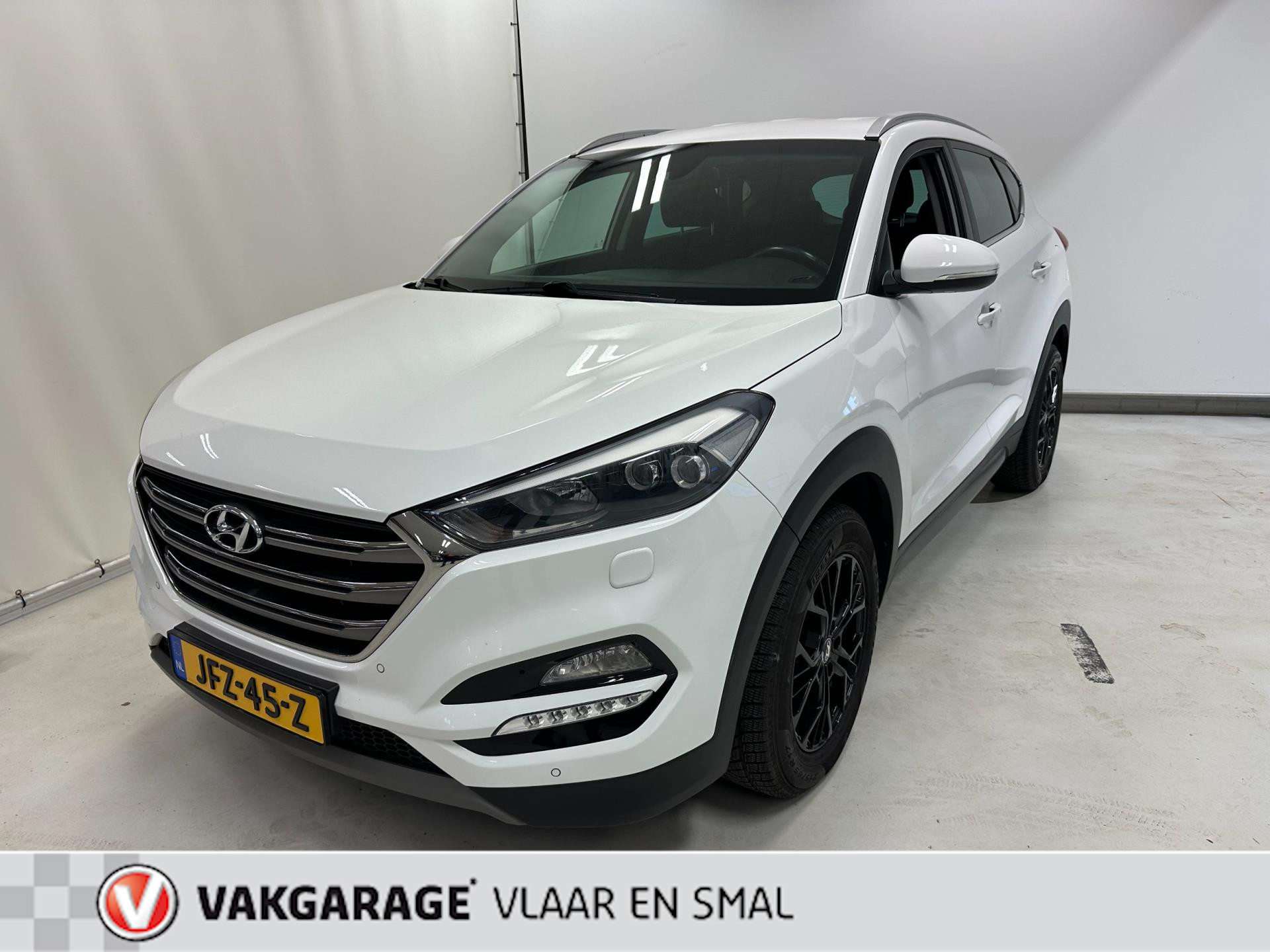 Hyundai Tucson 1.6 T-GDi Comfort 4WD -Navigatie-Camera-stoel en bank verwarming-Lane assist-Cruise controle-Led verlichting 2016 - voorkant