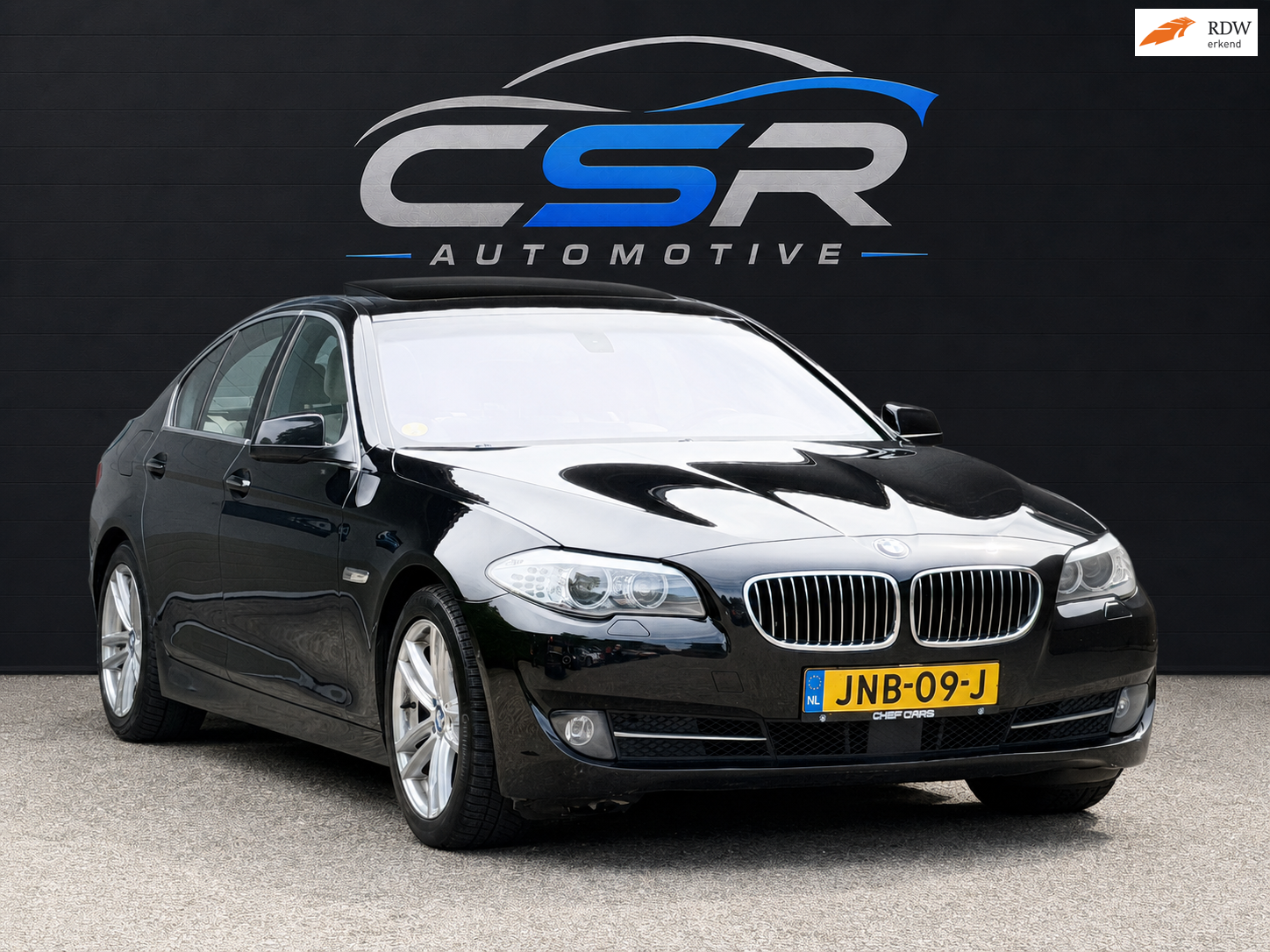 BMW 5er Reihe 535d High EXECUTIEVE|DEALER ONDERHOUD|NETTE AUTO! 2011 - voorkant