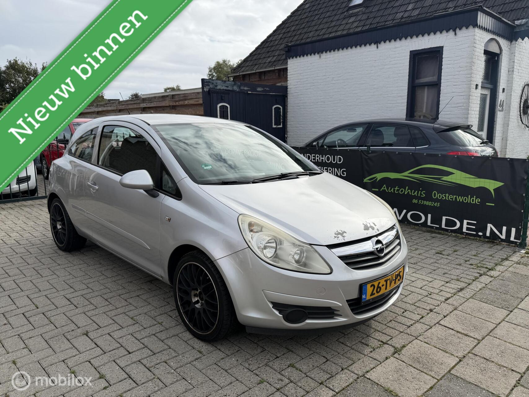 Opel Corsa 1.4-16V | inruilkoopje | nieuwe apk keuring 2007 - voorkant