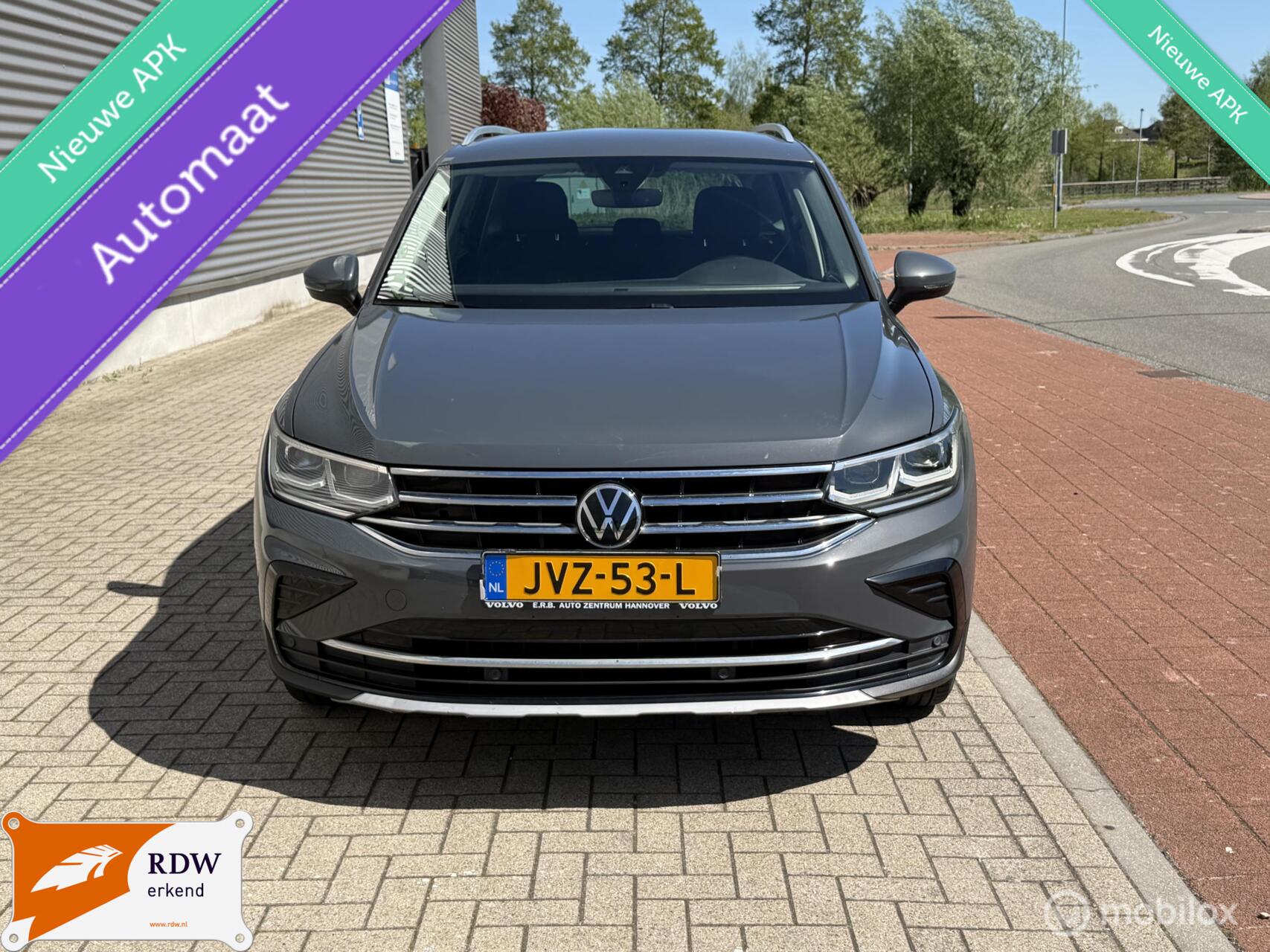 Volkswagen Tiguan 1.5 TSI Elegance|NWE APK|NETTE AUTO| 2021 - voorkant