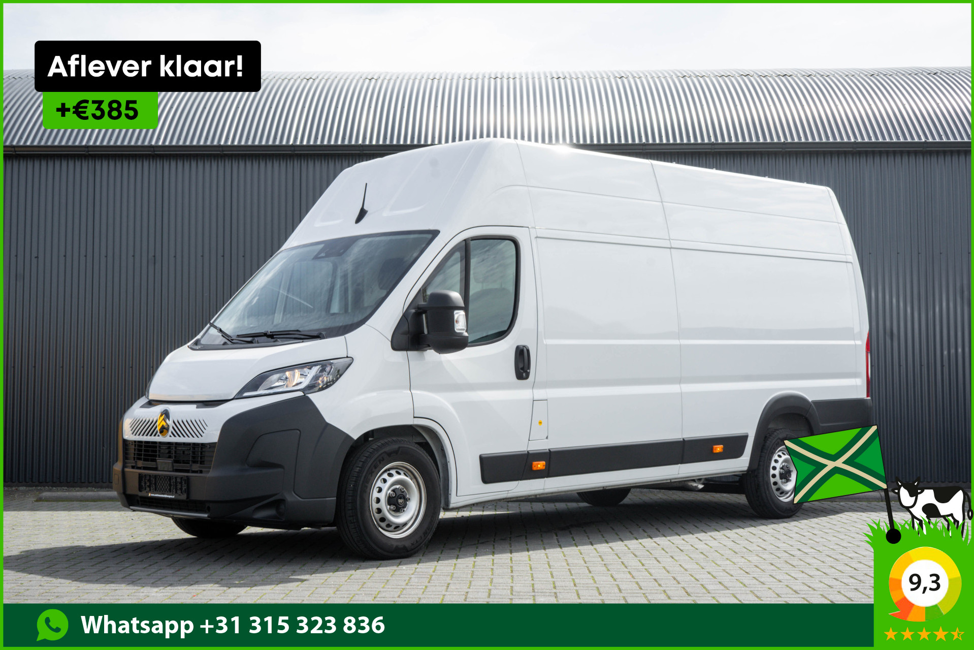 Citroen Jumper 2.2 BlueHDi L4H3 | Nieuwstaat | 140 PK | Camera | Cruise | Airco | Lane Assist 2024 - voorkant