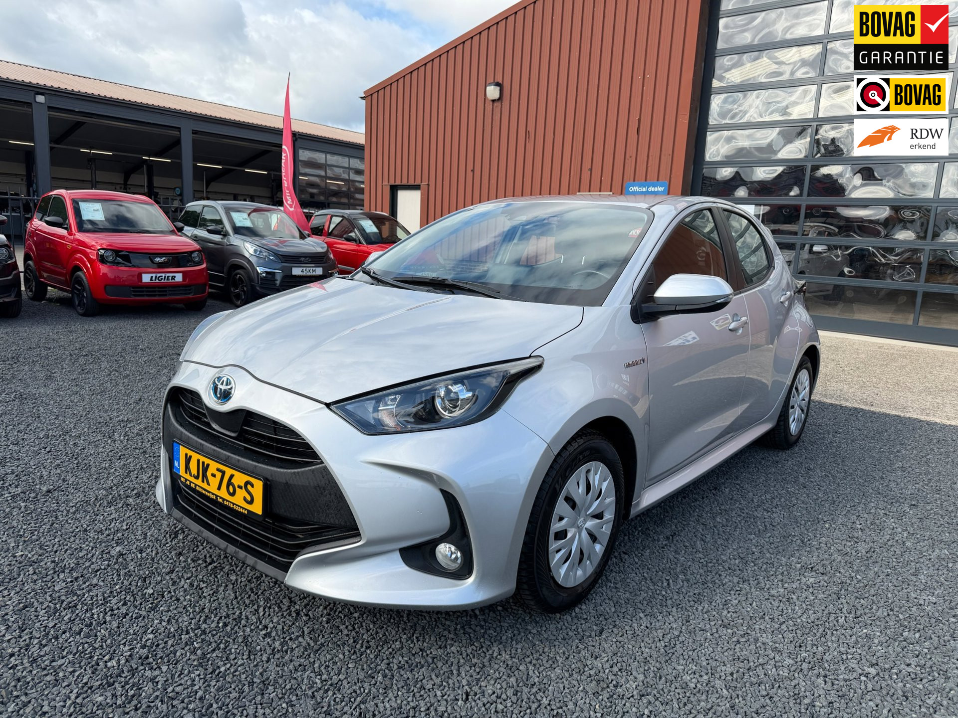 Toyota Toyota Yaris HEV 1.5 Hybrid 115 Comfort 2021 - voorkant