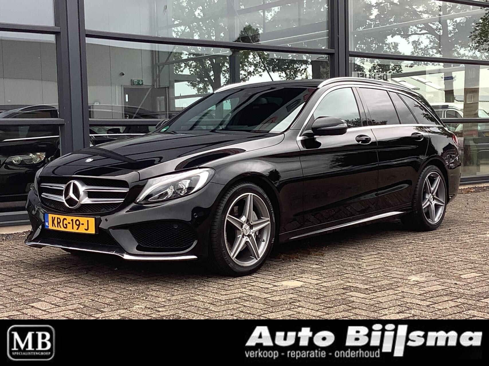 Mercedes-Benz C-class 180 AMG Sport Edition, cruise, navi, led, 2016 - voorkant