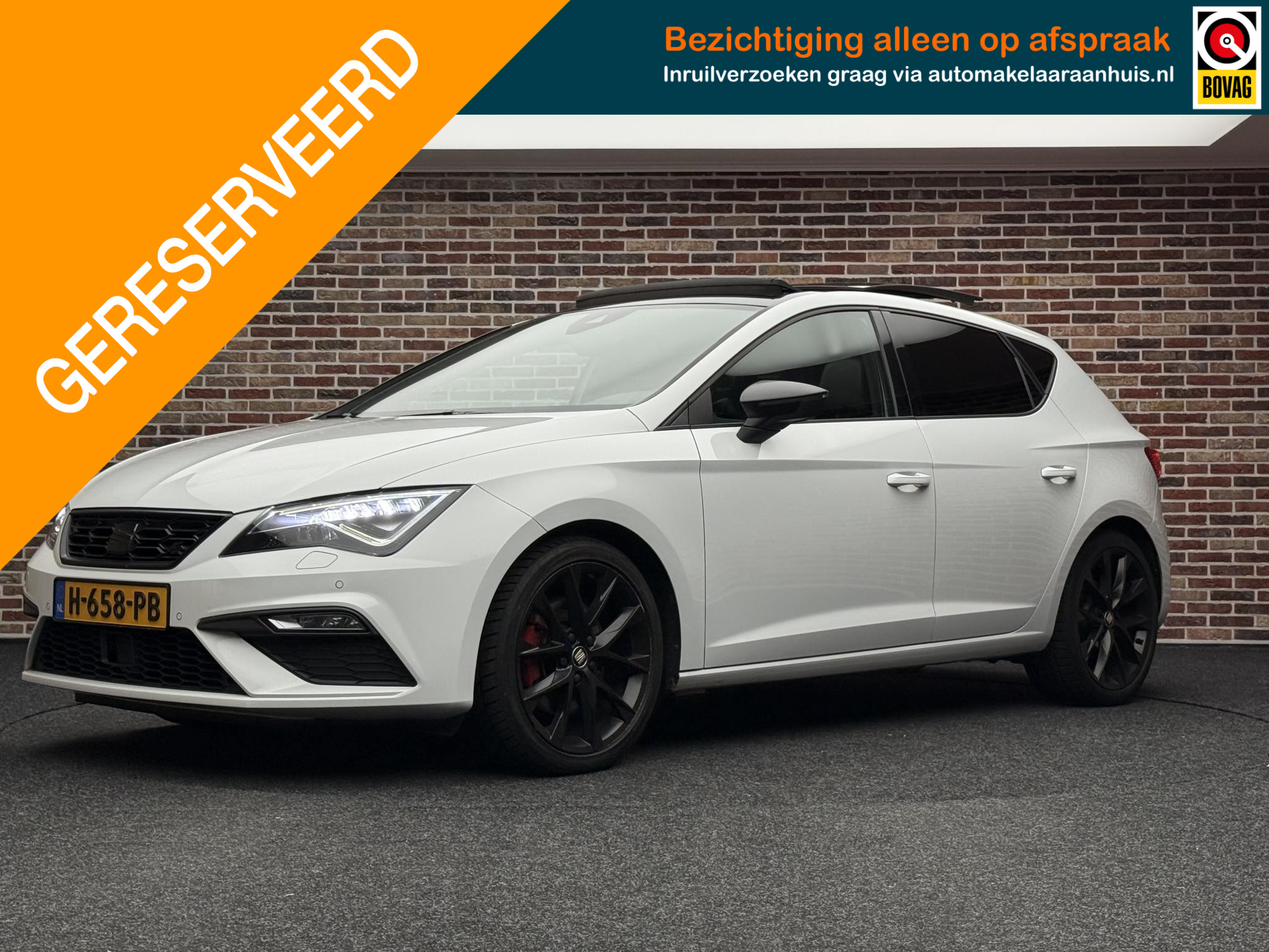 Seat Leon 1.5 TSI FR Ultimate Edition Black 2020 - voorkant