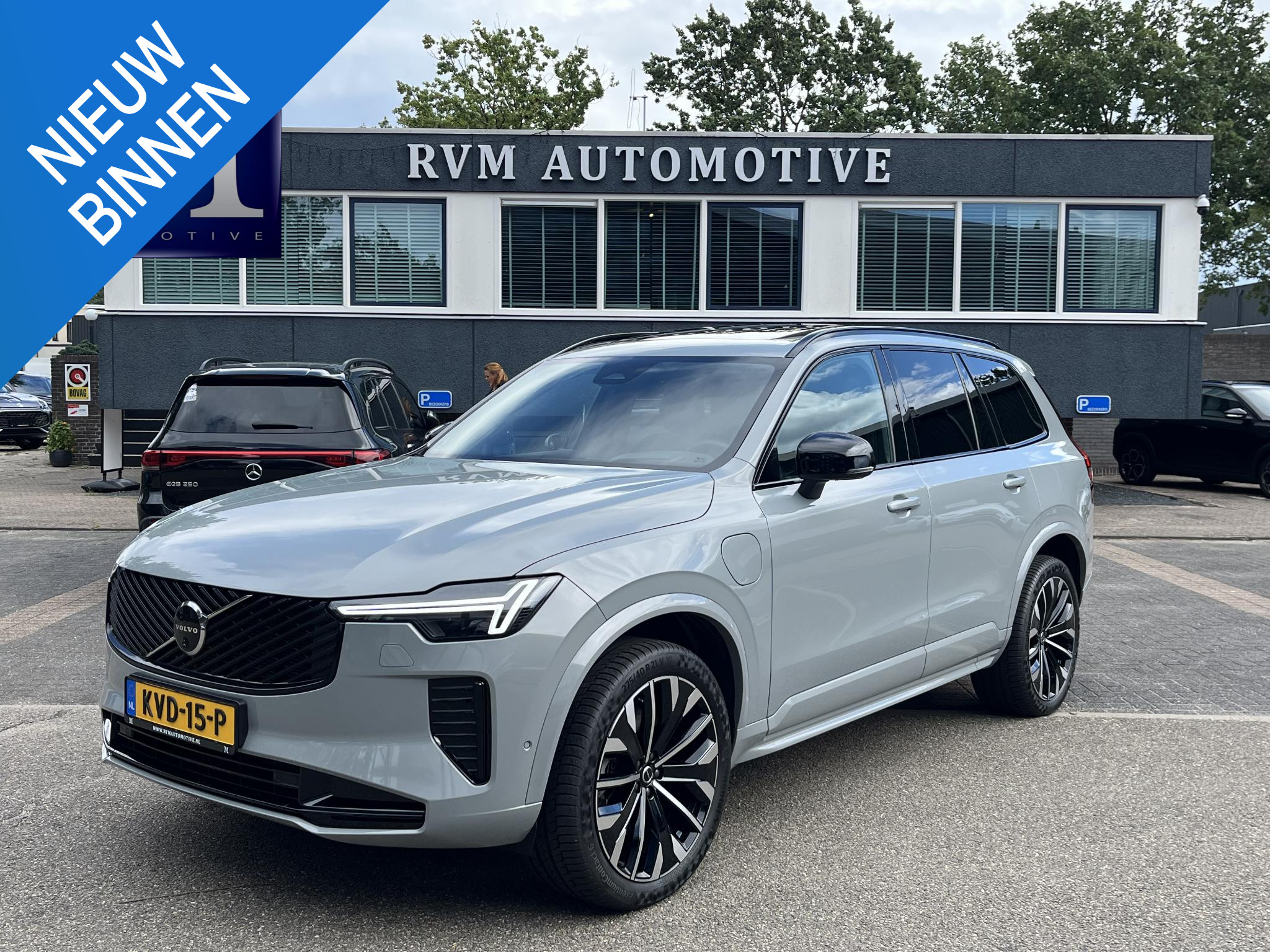 Volvo Xc90 2.0 T8 Plug-in hybrid AWD Ultra Bright 2025 - voorkant
