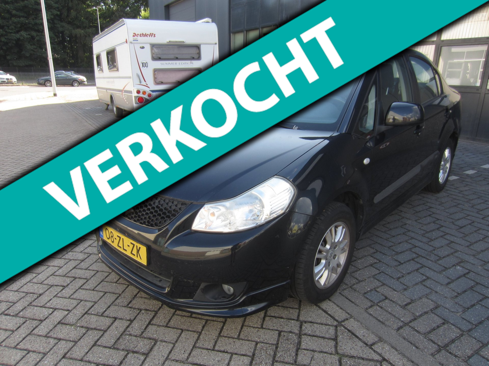 Suzuki Sx4 1.6 Exclusive 2008 Airco keyless NAP! APK! 2008 - voorkant