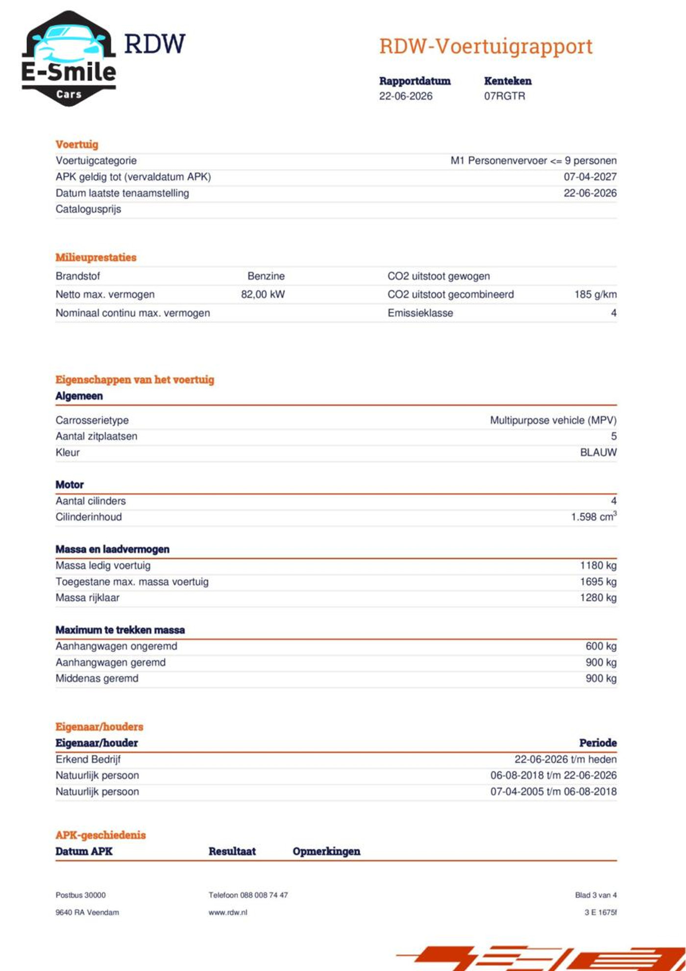 Foto van Renault Modus
