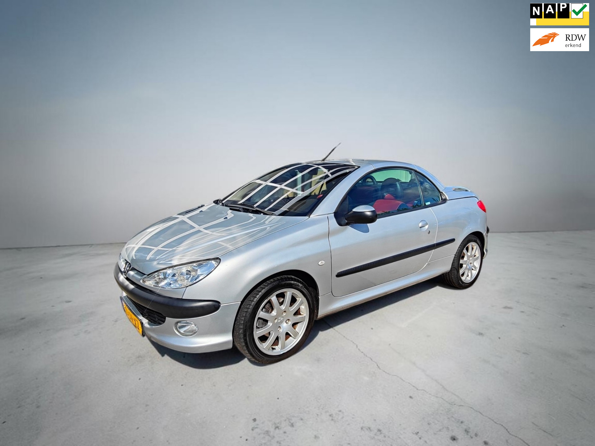 Peugeot 206 2.0-16V 1e eigenaar 85dkm N.A.P. 2002 - voorkant