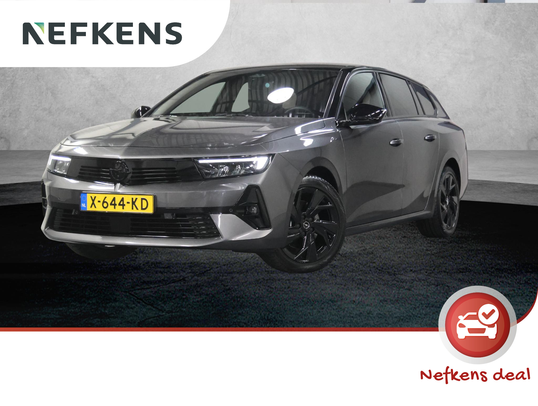 Opel Astra Sports Tourer 1.2 130PK Turbo Level 4 2023 - voorkant