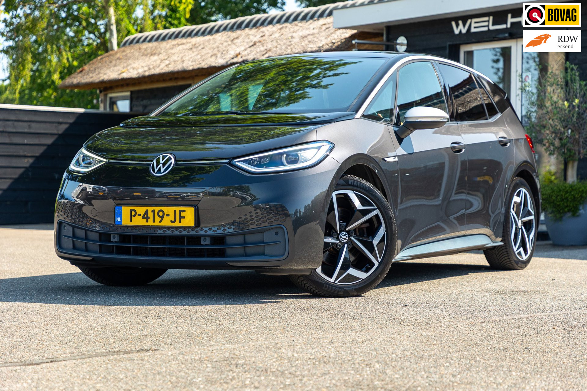 Volkswagen Id.3 Pro 150 KW First Plus 58 kWh Soh 89% I Panoramadak I Adaptieve Cruise I Camera I Ergo Active I Zeer netjes 2020 - voorkant